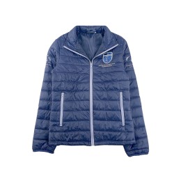 Mass customization of men's royal blue long-sleeved quilted jacket 100% nylon embroidered logo championship game zipper pocket J1025 Mass customization of men's royal blue long-sleeved quilted jacket 100% nylon embroidered logo championship game zipper pocket J1025